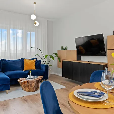 Mido Park Apartment With Private Parking & Self Check-In Bucarest Esterno foto