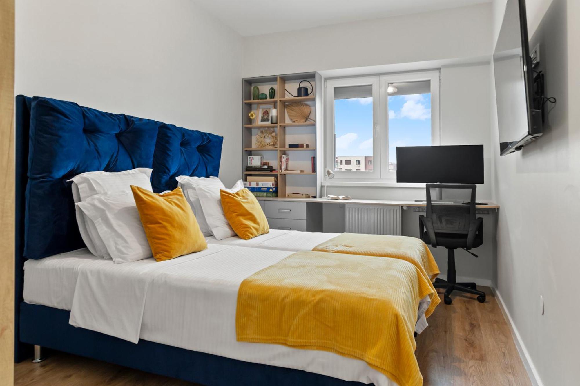 Appartamento Mido Park With Private Parking & Self Check-in Bucarest